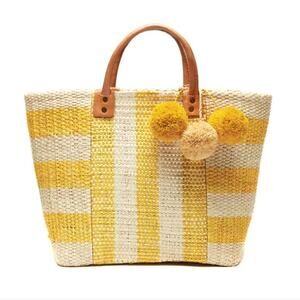mar Y sol Yellow Collins Tote